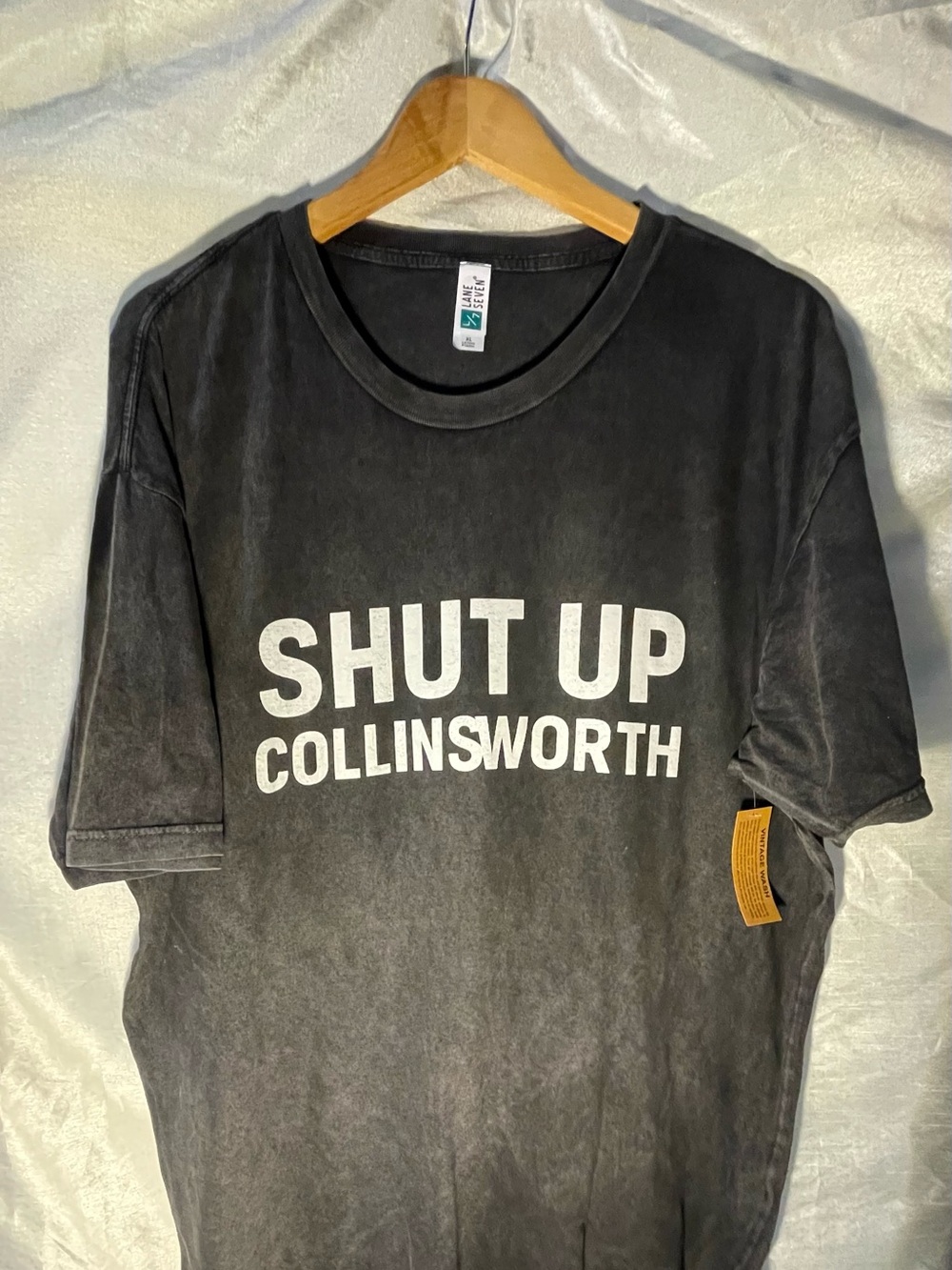 Lane Seven XL Heather Gray Crewneck Tee